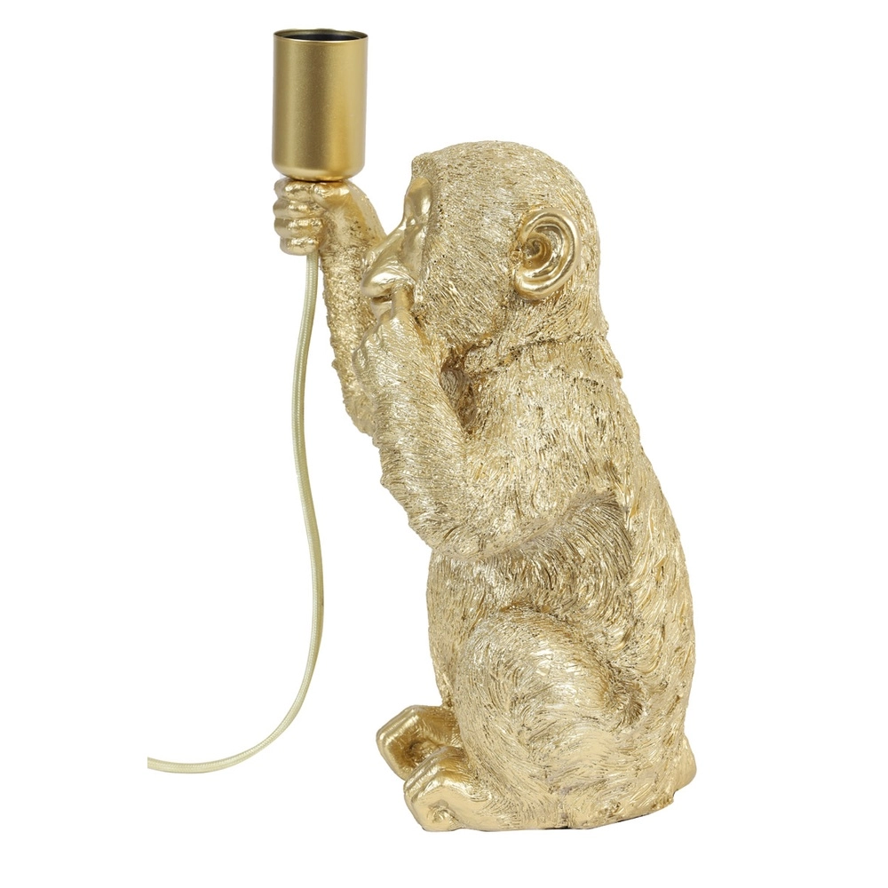 Tischlampenaffe Monkey Gold Light & Living 8717807303501