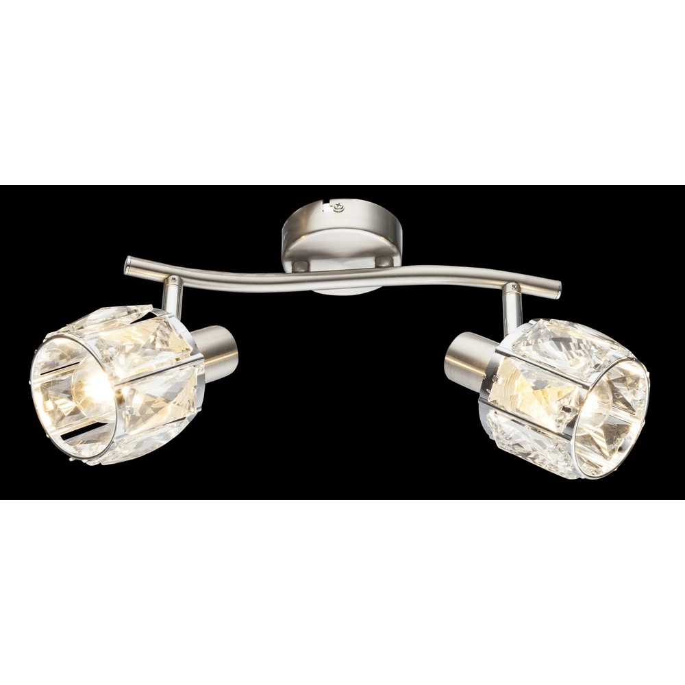 Deckenlampe Kris 2-Leichtnickel Globo 9007371360253