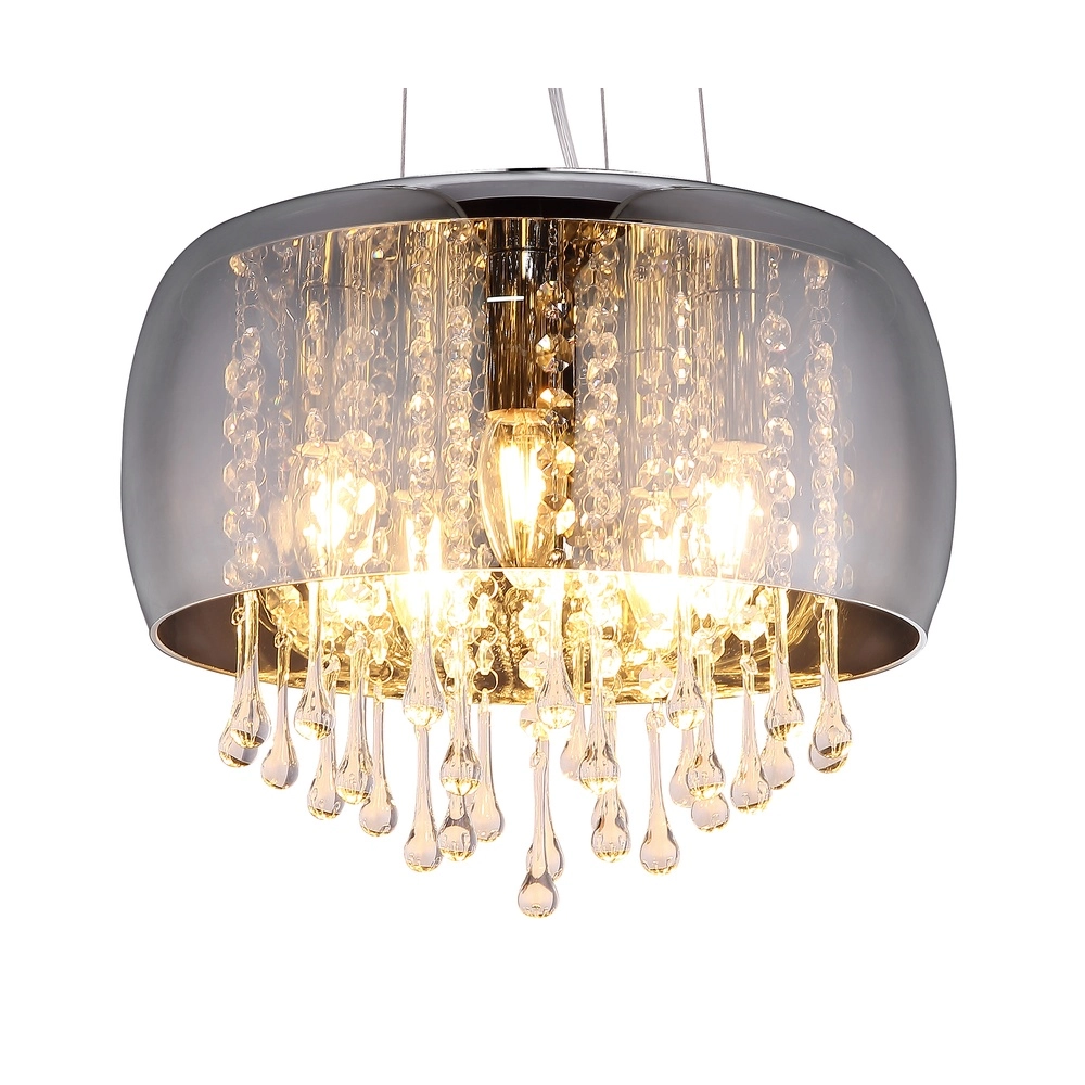 Pendellampe Kalla Ø 35cm Chrom Globo 9007371385706