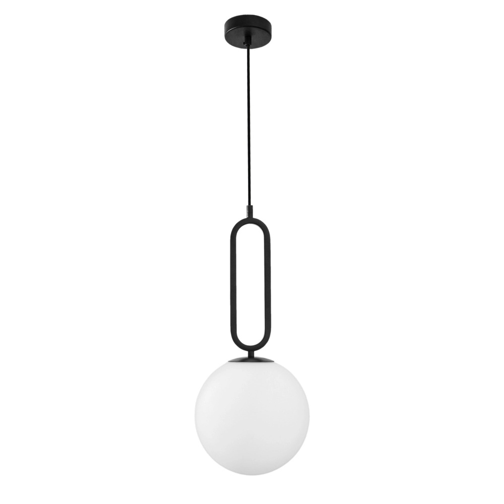 Pendelleuchte Grus schwarz Ø 25cm Lyora 5212017423085