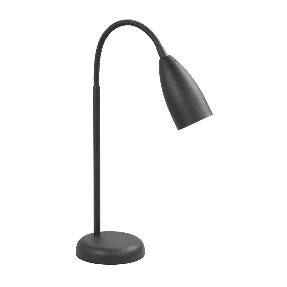 Moderne Tischleuchte Touchy Metal schwarz