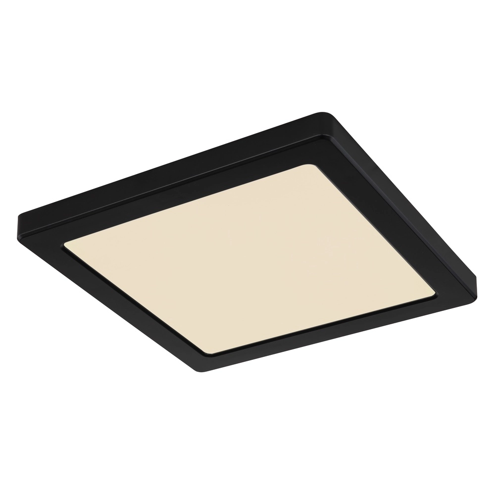 Design-Deckenlicht Lasse Quadratschwarz 21,7 cm