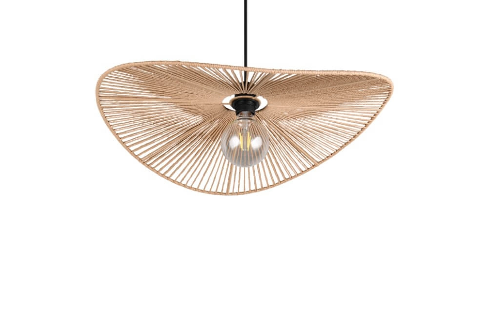 Japandi Pendelleuchte Laurine Ø 58cm Trio 4017807637625