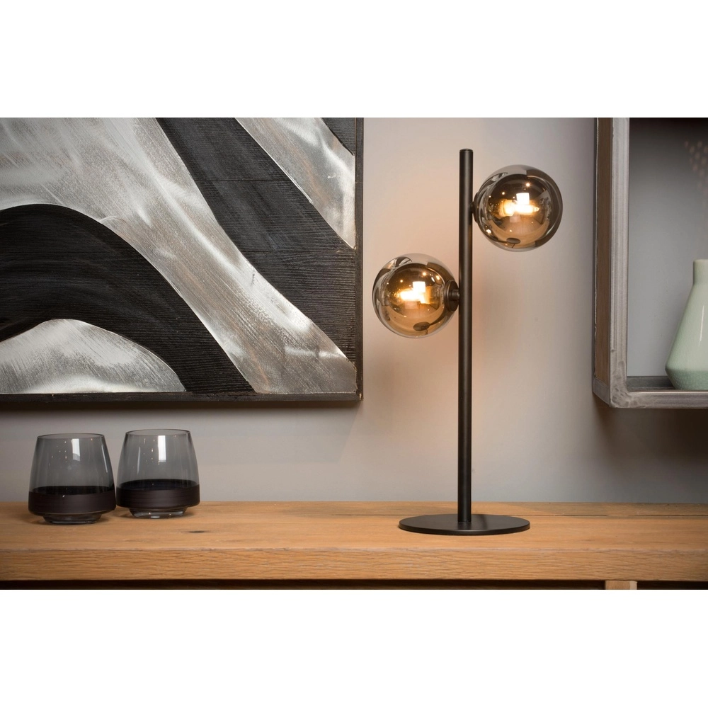 Tischlampe Tycho Schwarz Lucide 5411212450975