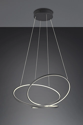 Vide-Hängelampe Darvin schwarz - 75cm Trio 4017807616057