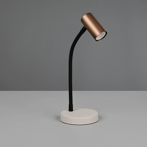 Tischlampe Taryn Design Mocha Brown Trio 4017807685732