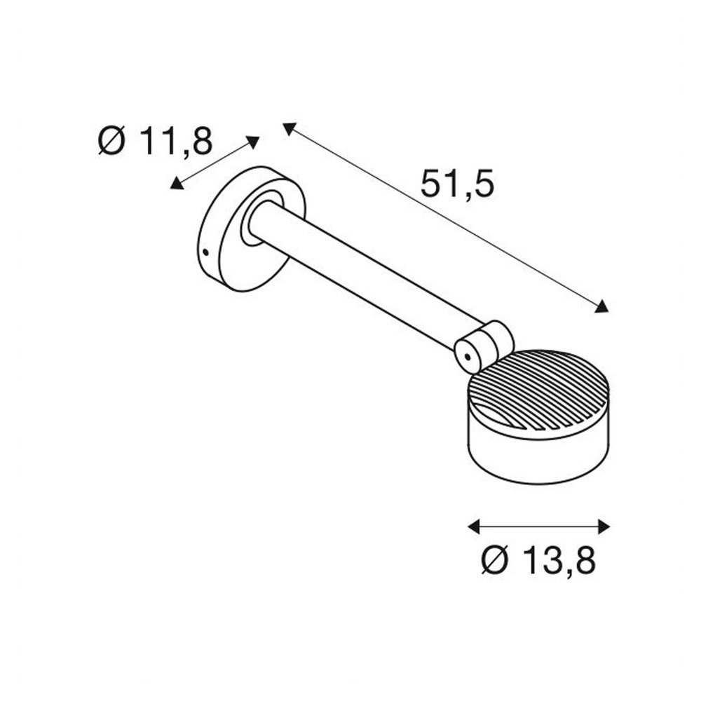 Display-Spot Eskina D SLV 4024163230995