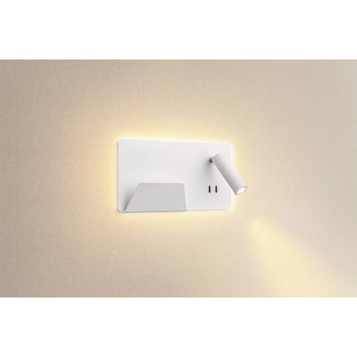 Weiße Schlafzimmerlampe Somnila Spot SLV 4024163236140