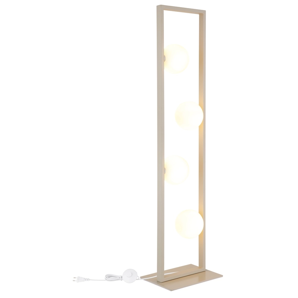 Design-Stehlampe Nanda Sandbraun Globo 9007371579037