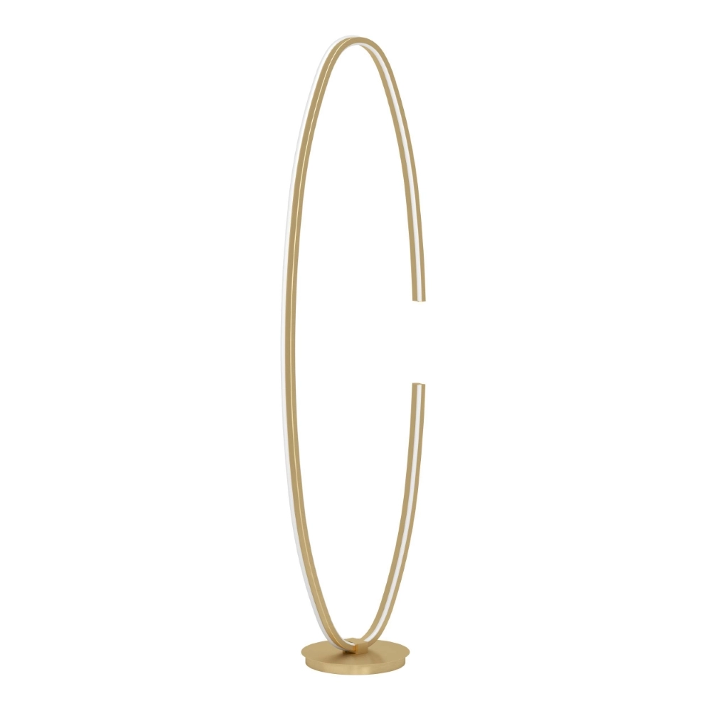 Design-Stehlampe Bogado Gold mit CCT