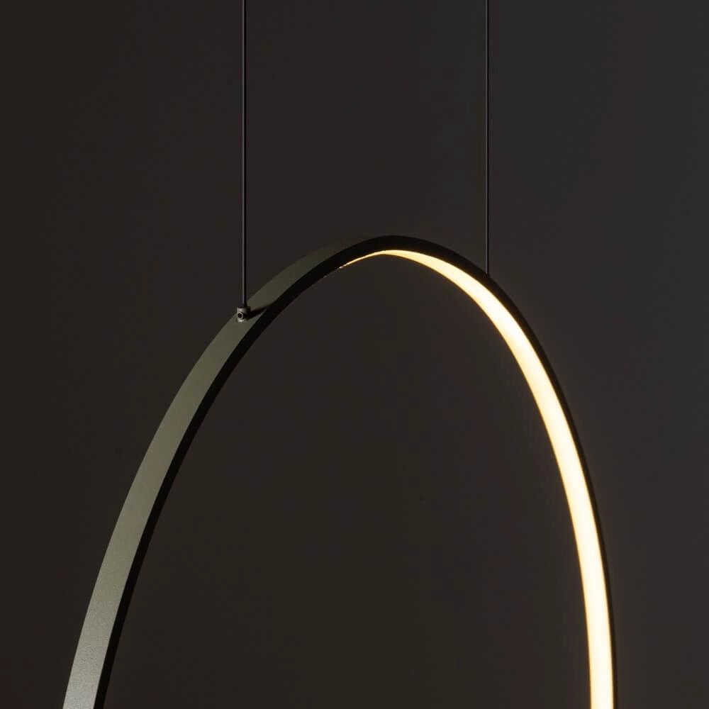 Design-Pendelleuchte Circolo M LED vertikal Lyora 5903139114011