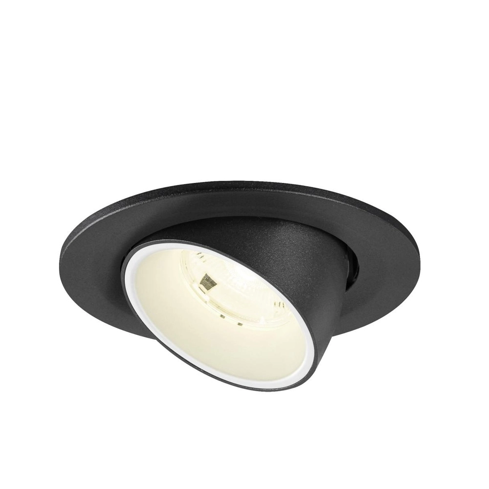 Einbau-Strahler Numinos Gimble S Schwarz/Weiß 4000K - 20gr SLV 4024163313384