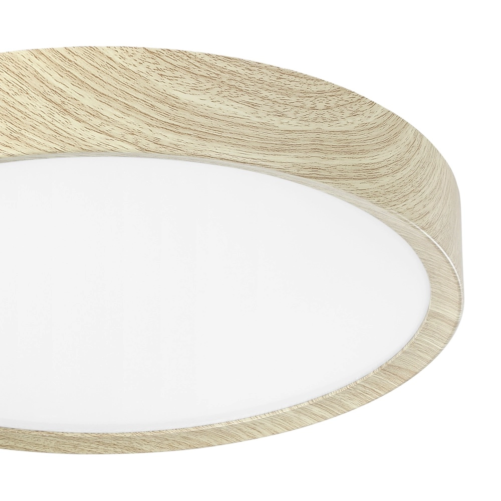 LED-Deckenlicht Musurita Holzlook – Ø 34 cm Eglo 9008606304318