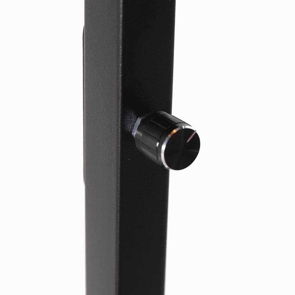 Stehlampe Vidrio schwarz mit Braunglas Steinhauer 8712746173741