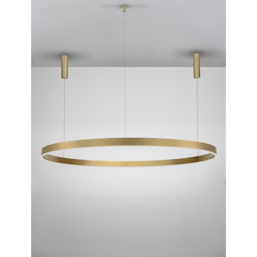 Pendelleuchte Motif gold Ø 150cm 3000K Lyora 5212017439307