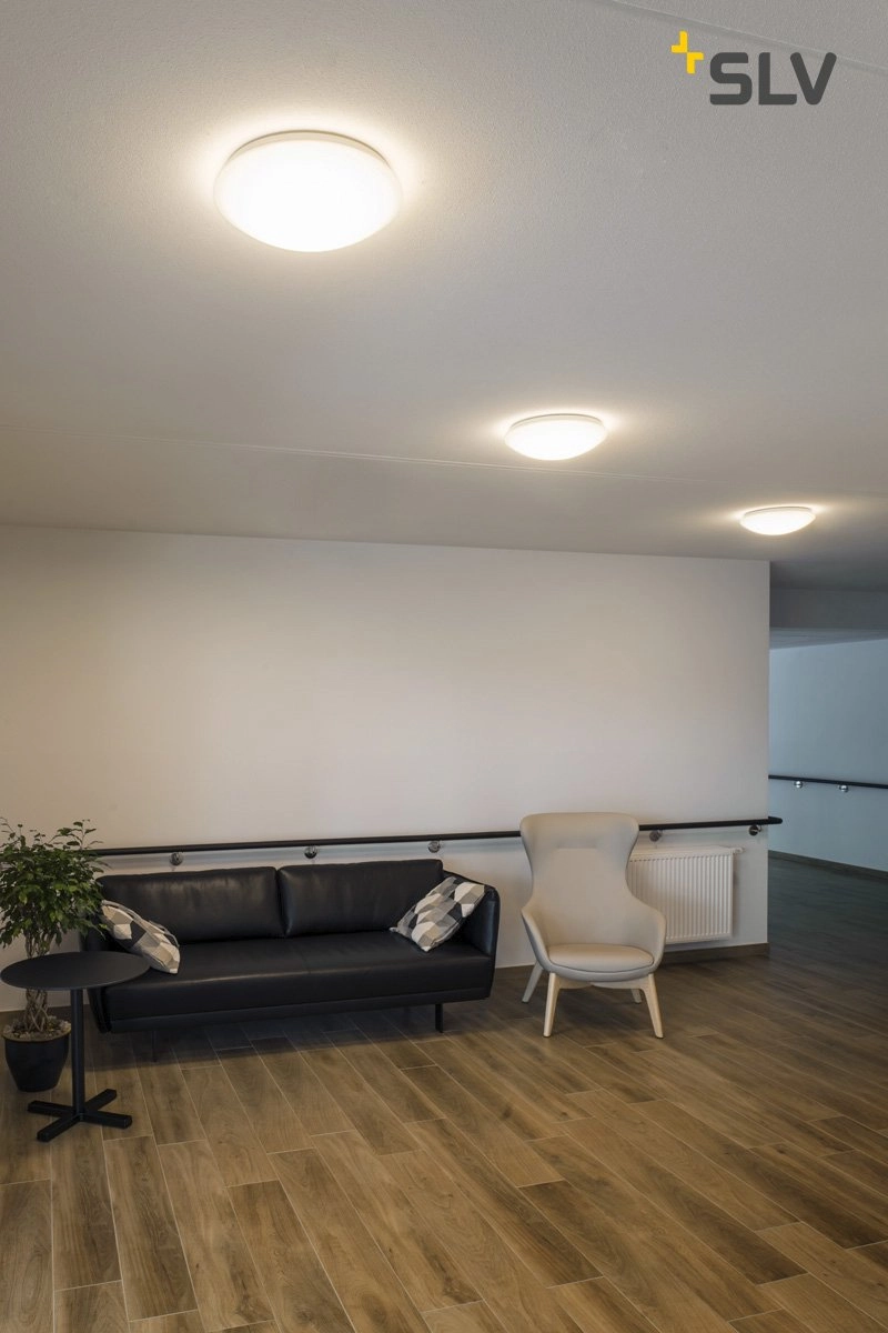 Deckenleuchte Lipsy 40 cm – 3000–4000 K weiß SLV 4024163222402