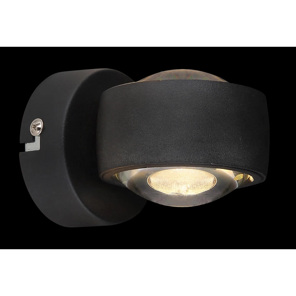 Schwarze Wandleuchte Randi Entwurf Globo 9007371433988