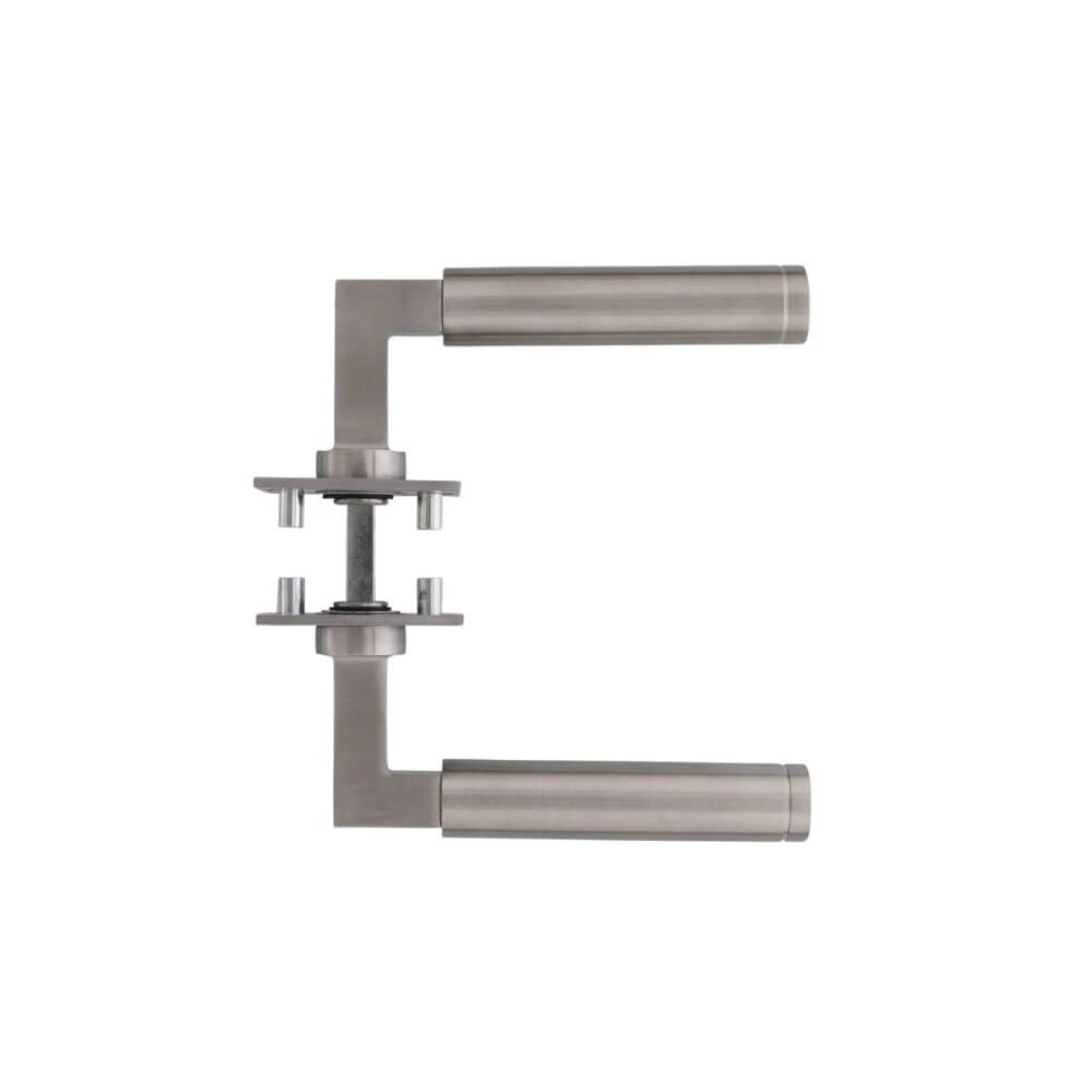 Türklinke Bau-Stil Quadratische Magnetrosette Edelstahl Intersteel 8714186444337