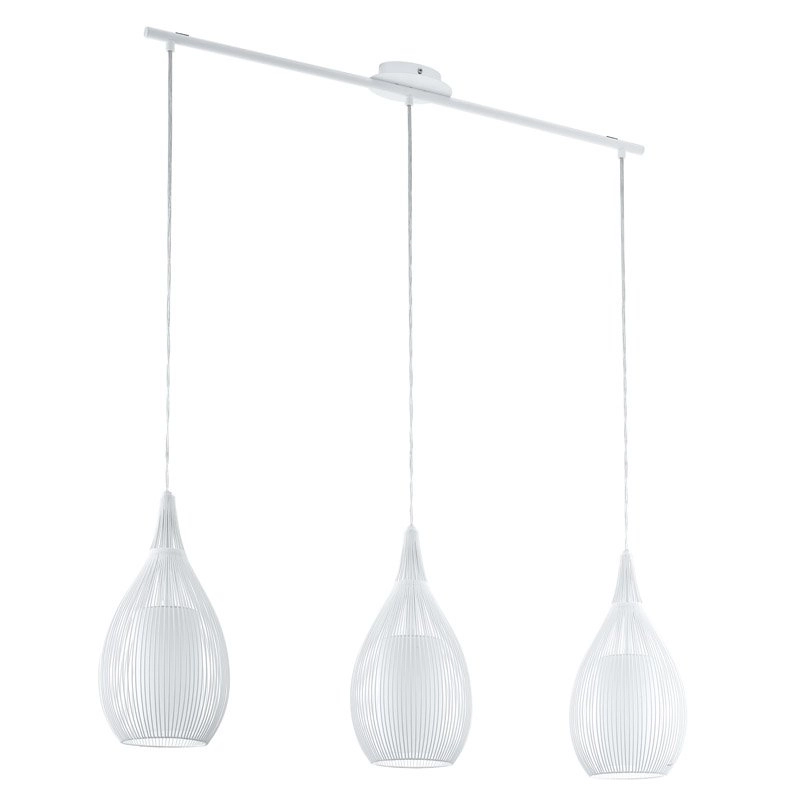 Pendelleuchte Razoni 3-Licht weiß