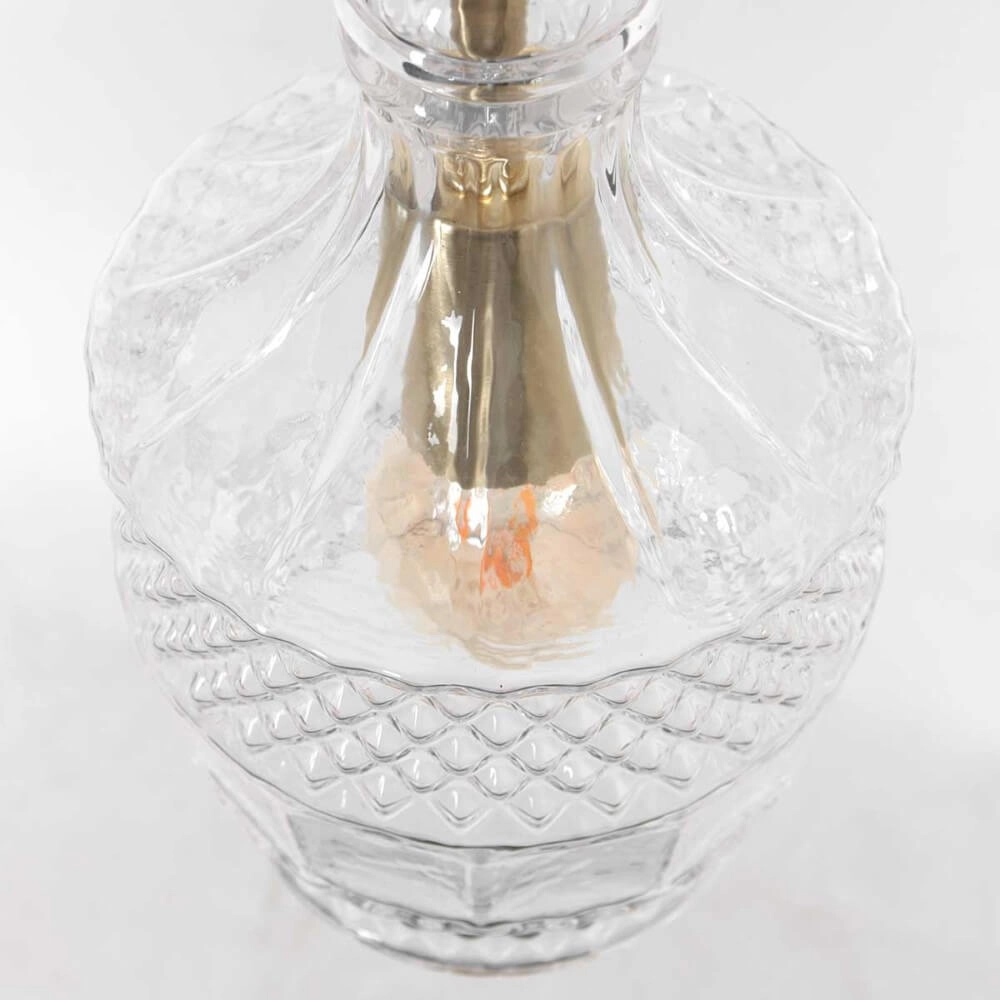 Klassische Hängelampe Grazioglass Ø 12,5cm Steinhauer 8712746166330