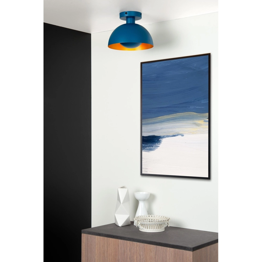 Design-Deckenlampe Siemon Blau Lucide 5411212451729