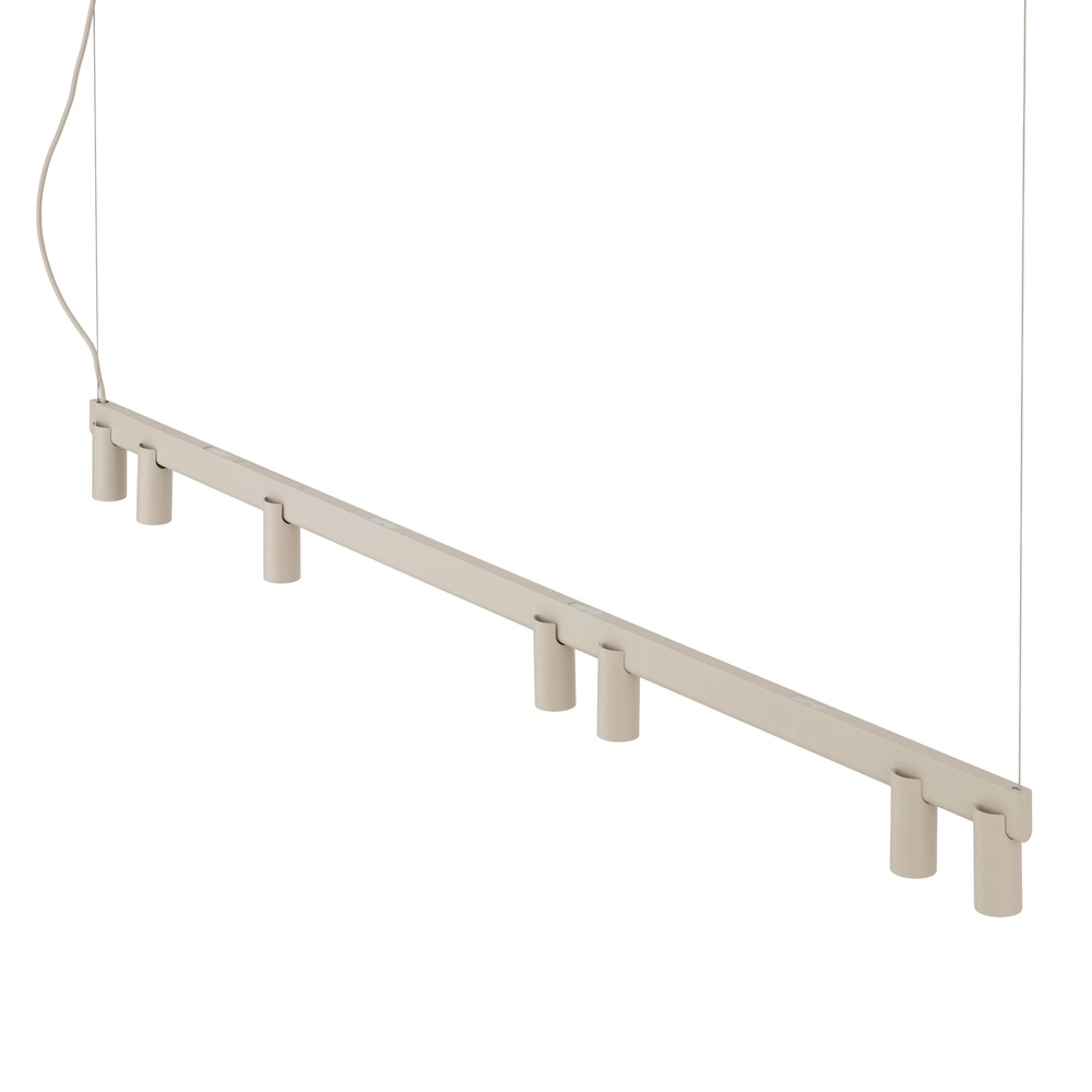 Design-Pendellampe Fourty 7-hell sandbraun Lyora 5903139122948