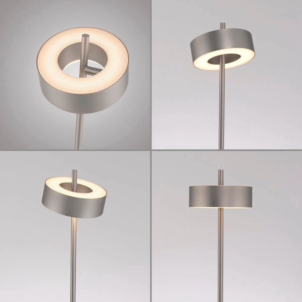 Tischlampe aus Aluminium Q-Rotate Design Paul Neuhaus 4012248383223