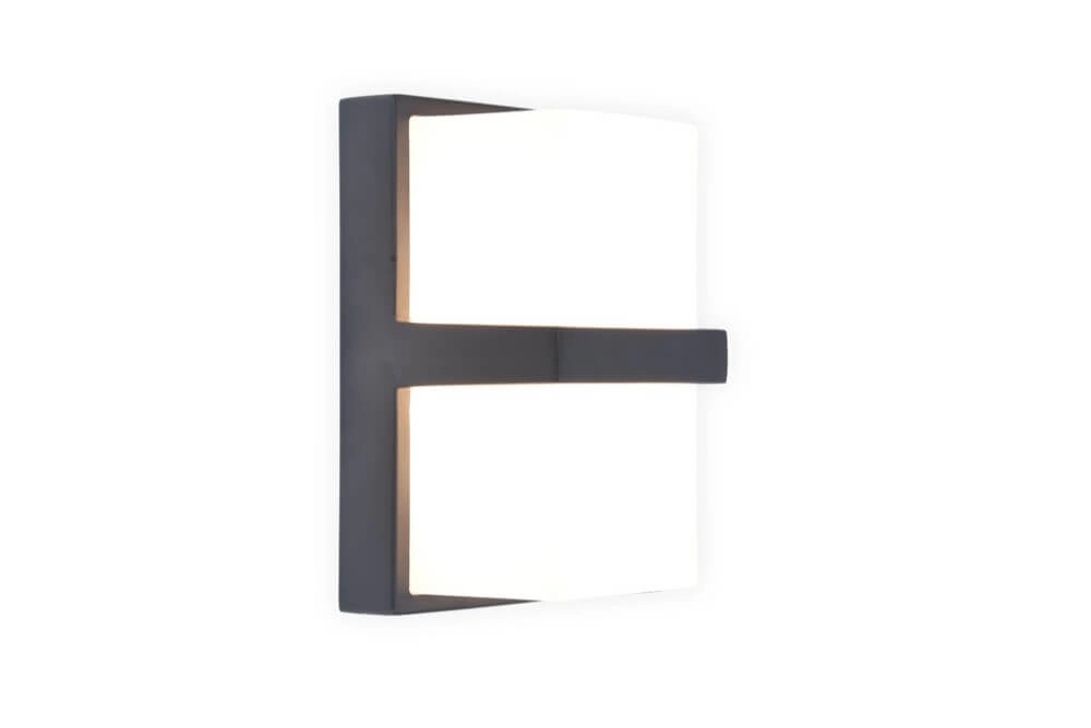 Moderne Wandleuchte Stela Anthrazit Lutec 6939412015545
