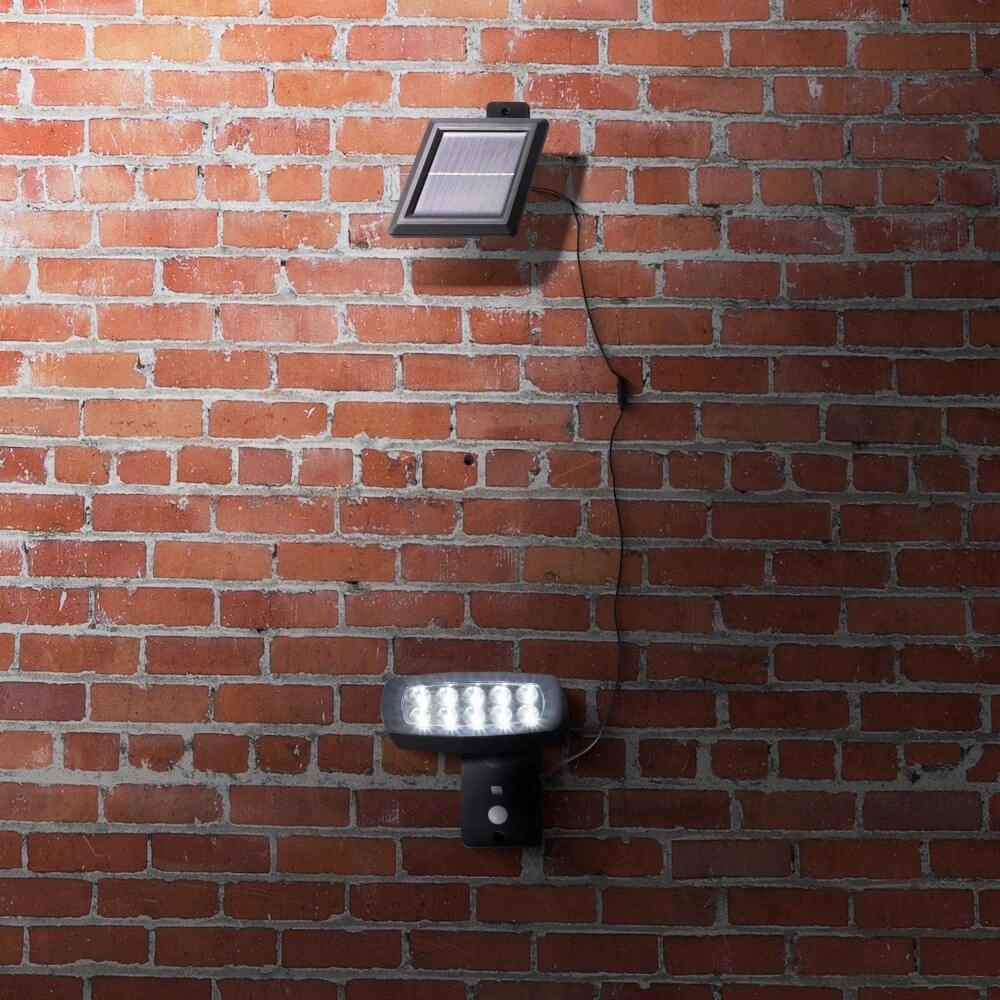 Wandlampe Solar mit separatem Solarpanel Searchlight 5053423241470