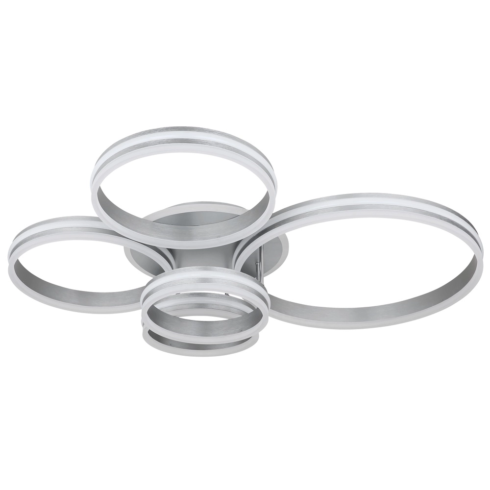 Deckenlampe Rubio Graue 5 Ringe Globo 9007371422913