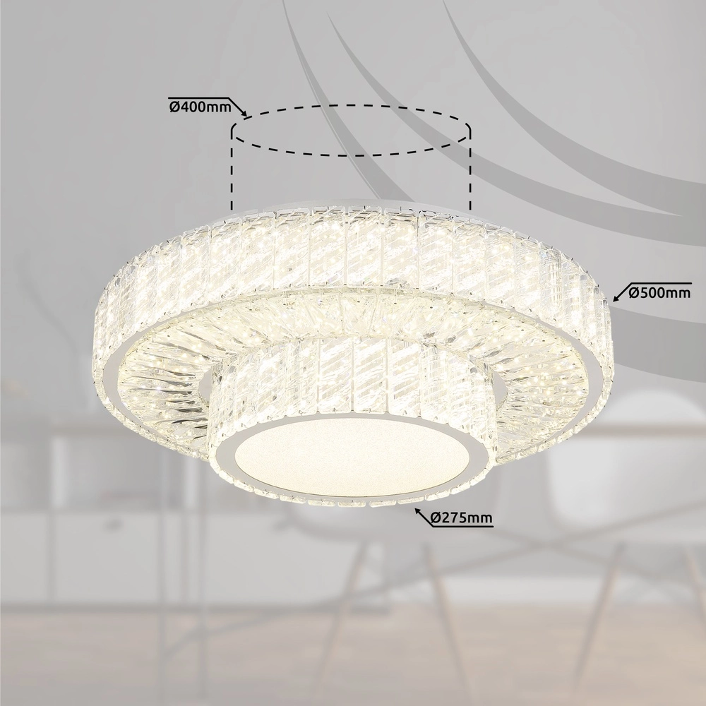Deckenlampe Mucky Chrom Globo 9007371457984