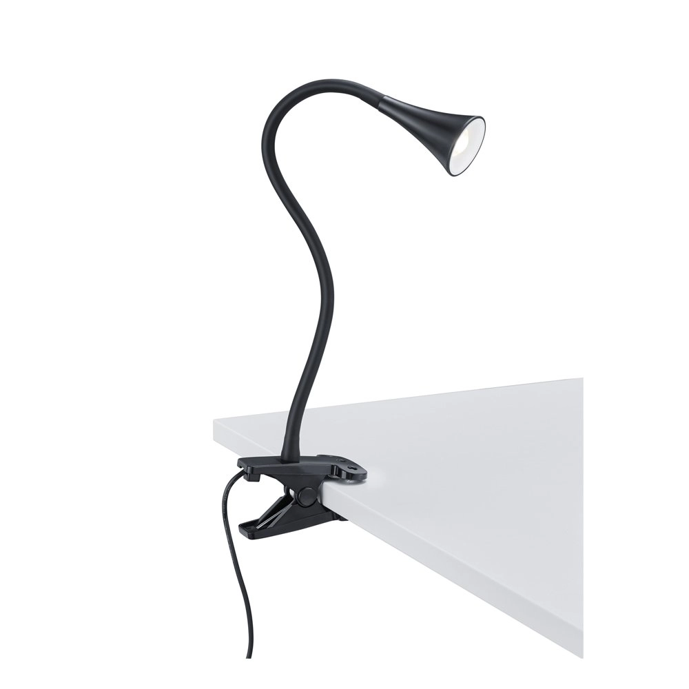 LED-Leselampe Viper schwarz Trio 4017807328394