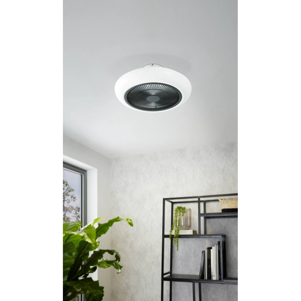 Design-Deckenventilator Sayulita weiß mit schwarz Eglo 9002759312084