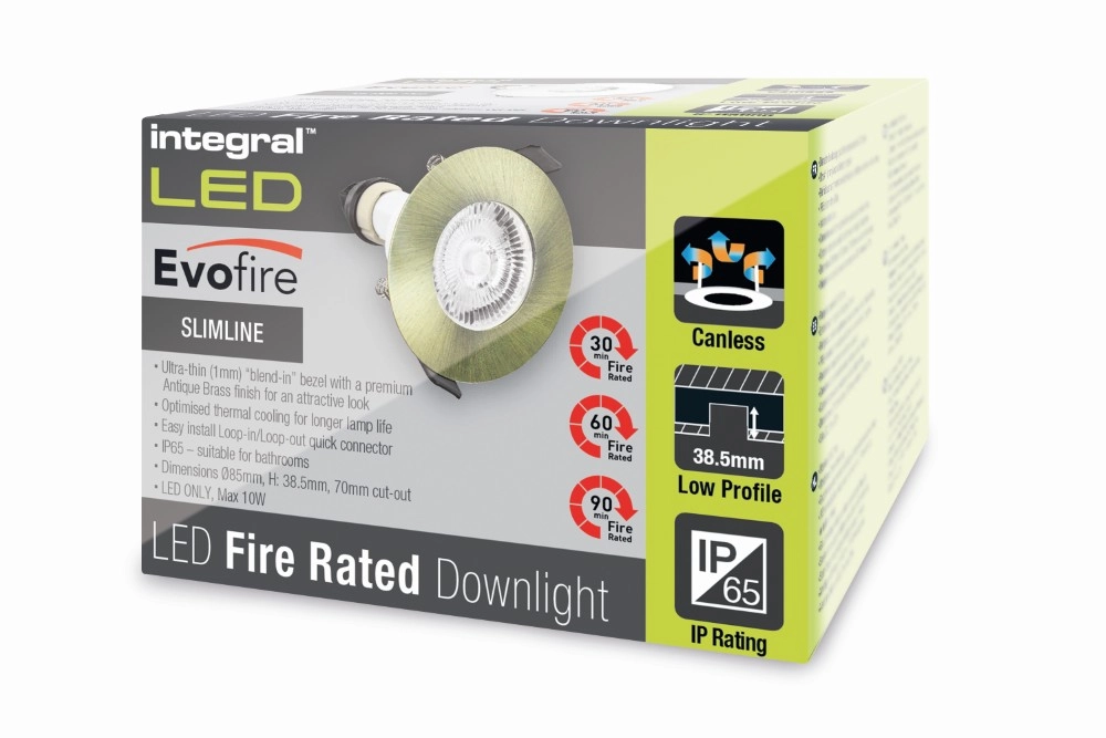 Zurückgesetzter Scheinwerfer EvoFire Gold Lyora 5055788268123
