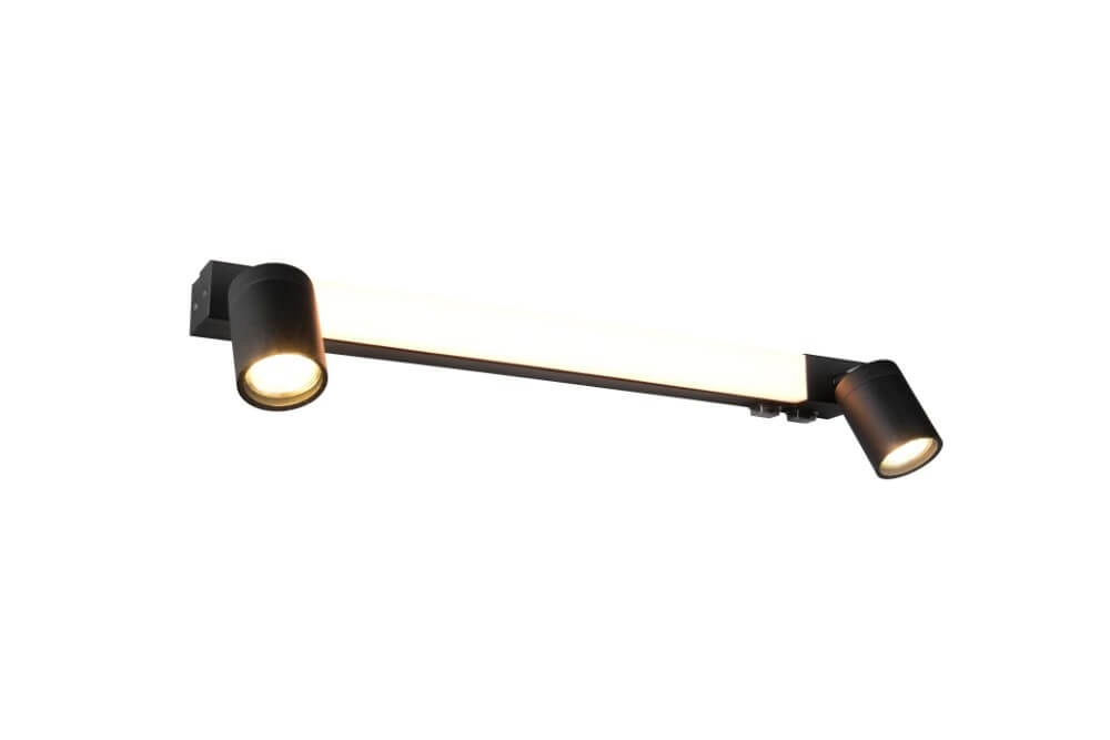 Spiegellampe Enrico 60cm - schwarz Trio 4017807615630
