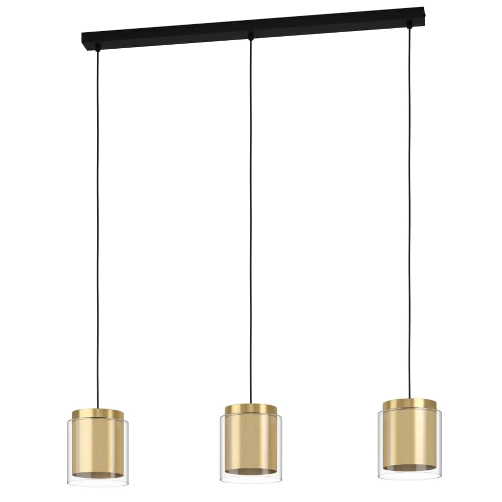 Esstischlampe Lagunitas Gold mit Glas