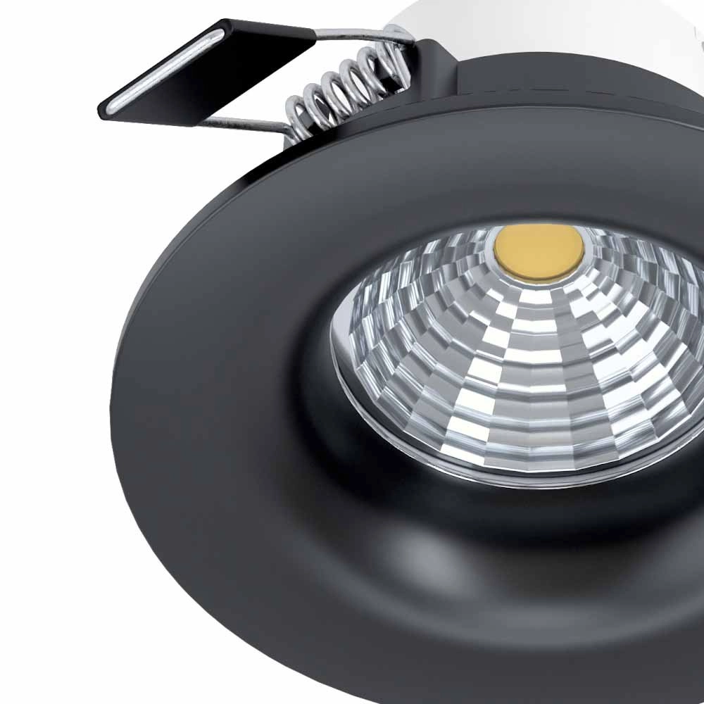 Schwarzer Einbauspot Saliceto Eglo 9002759986070