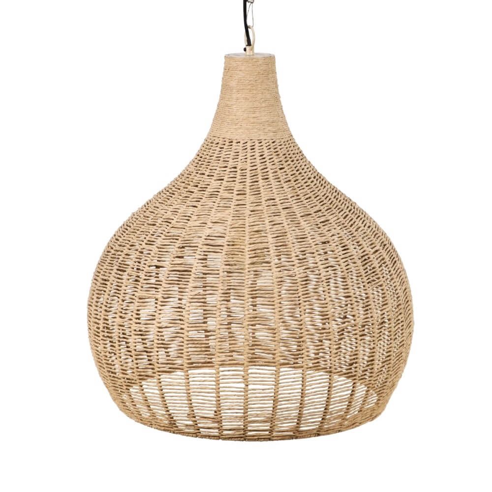 Hängelampe aus Rattan Janne Ø 54cm Trio 4017807617634