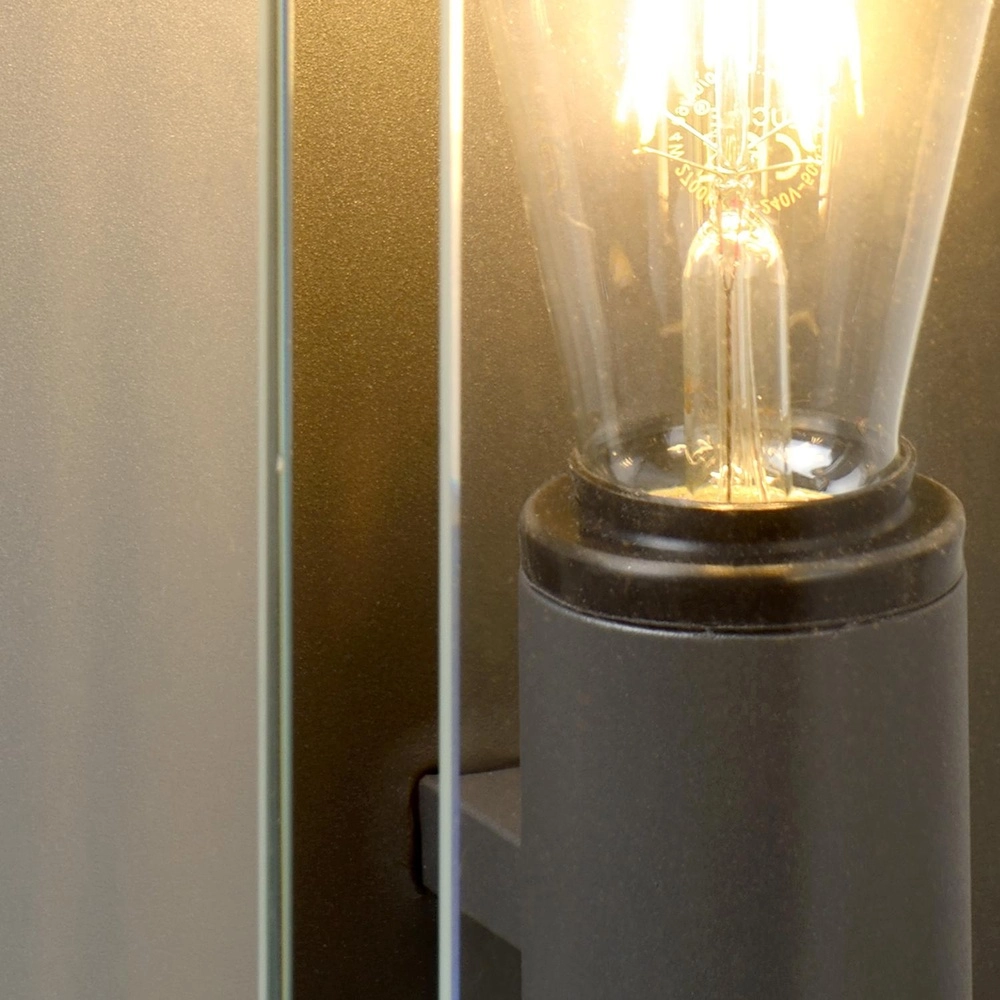 Elegante Wandlampe Claire Nur Anthrazit Lucide 5411212271488