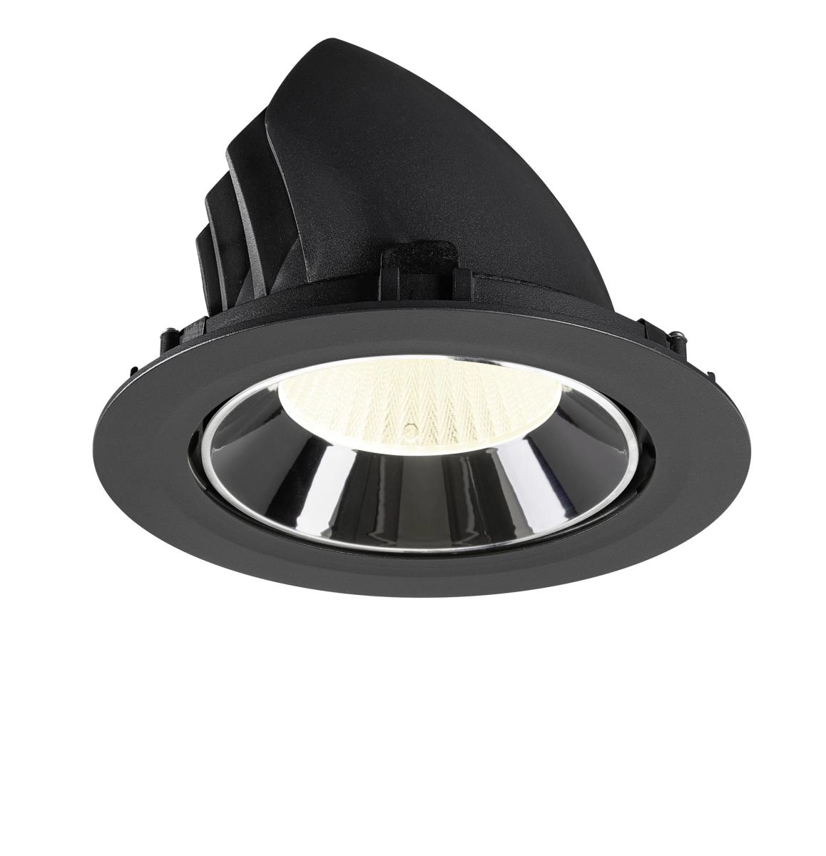Einbau-Strahler Numinos Gimble XL schwarz/chrom 4000K - 40gr SLV 4024163308496