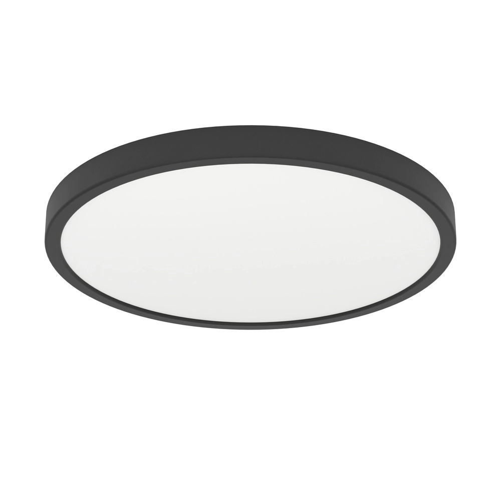 LED-Deckenlicht Fueva 6 rund - schwarz - Ø 38,9 cm Eglo 9008606330096