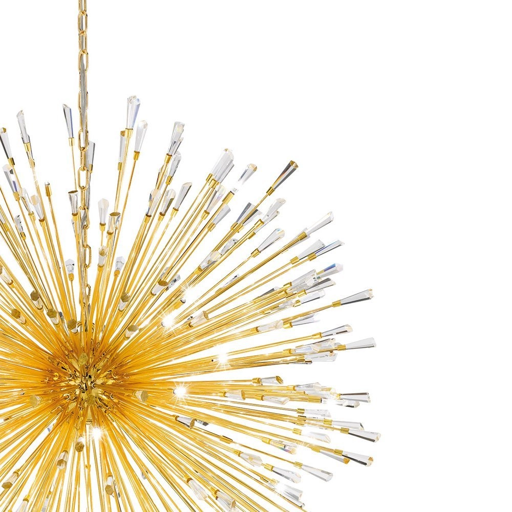 Pendelleuchte Vivaldo 1 98 cm gold Stars of Light 9002759392567