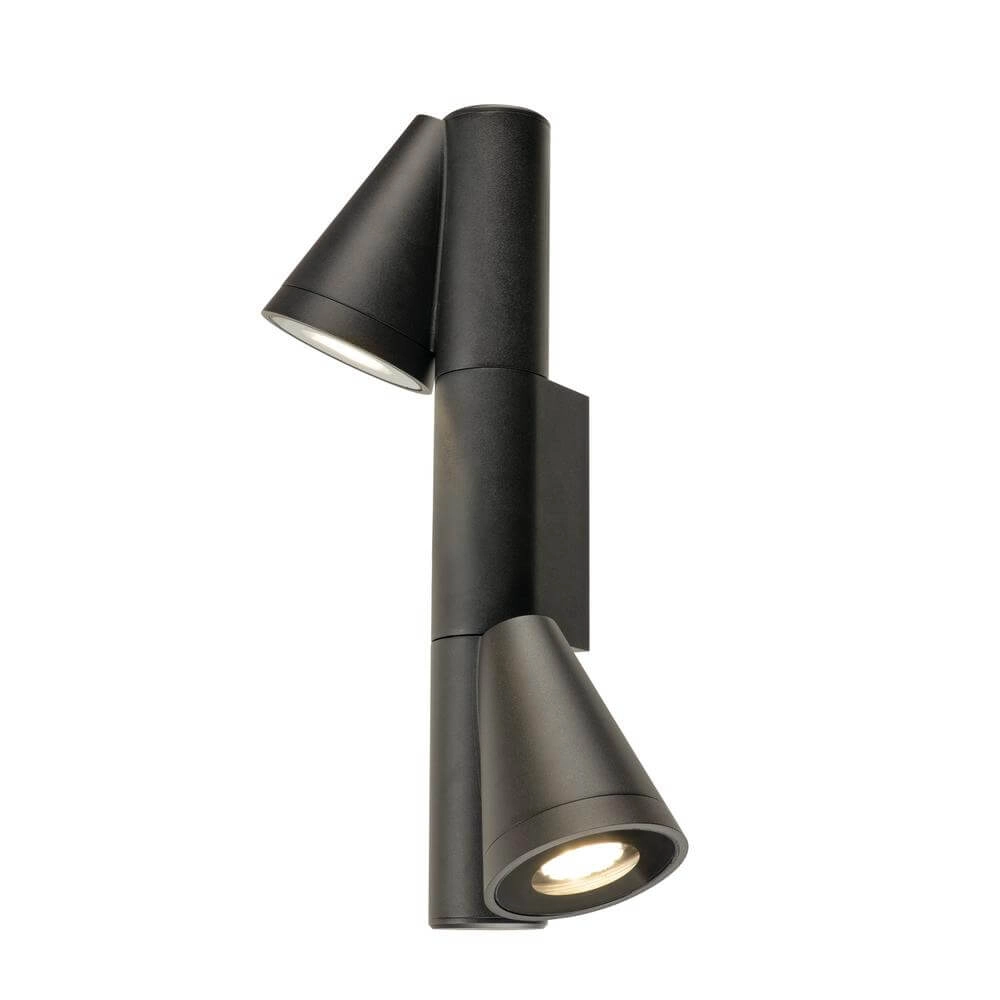 Design-Wandleuchte T-Tube WL Schwarzes Doppelzimmer SLV 4024163291606