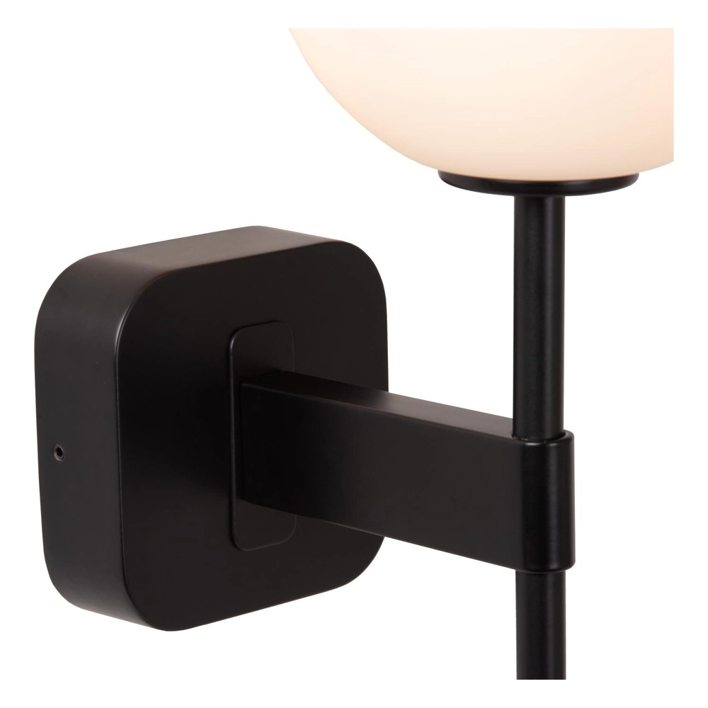 Wandlampe Elda Schwarz Lucide 5411212040633