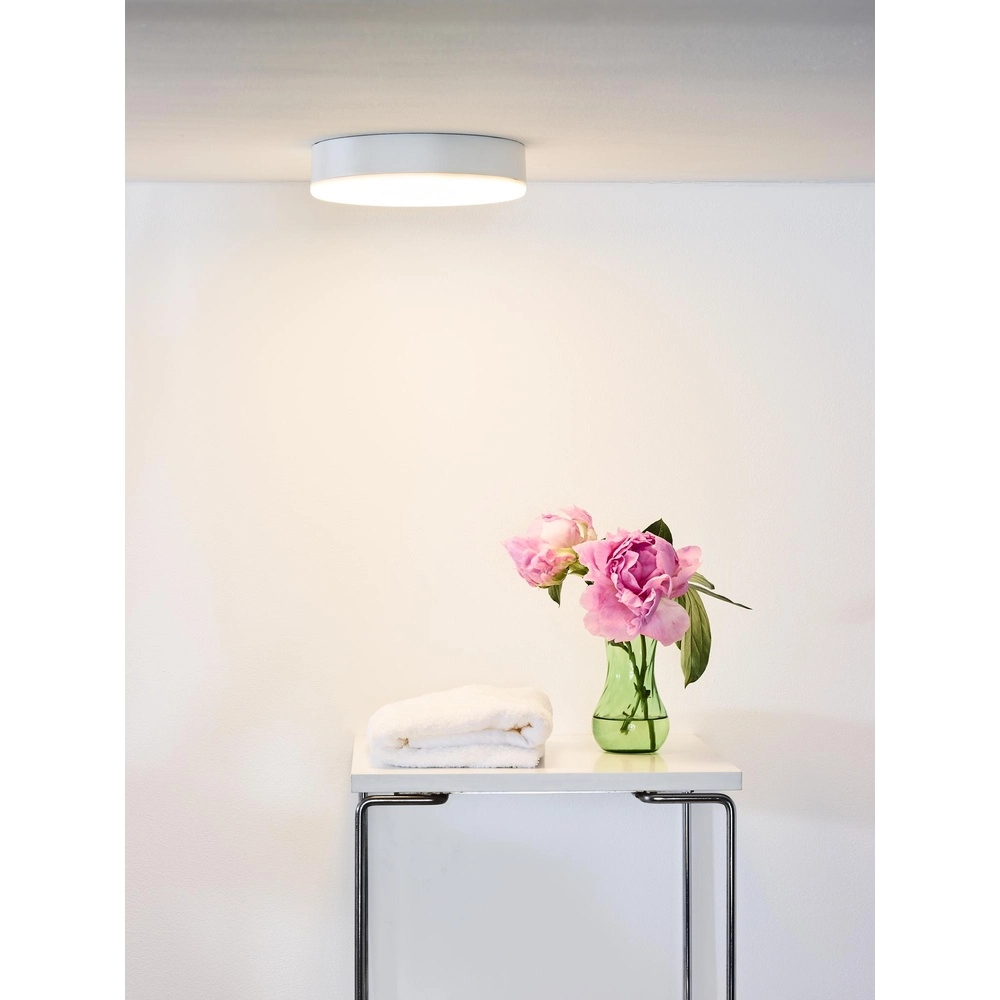 Deckenlicht Ceres-Led IP44 weiße Ø 21,5 cm Lucide 5411212281135