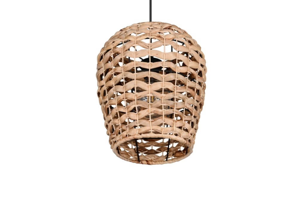 Country Pendelleuchte Jean Ø 29cm Rattan Trio 4017807637670