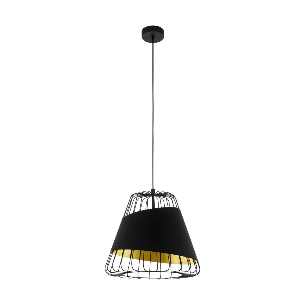 Pendelleuchte Austell schwarz Ø 36 cm Eglo 9002759494469