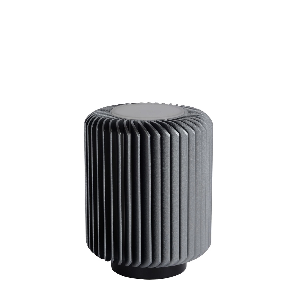 Tischlampe Turbin Grau