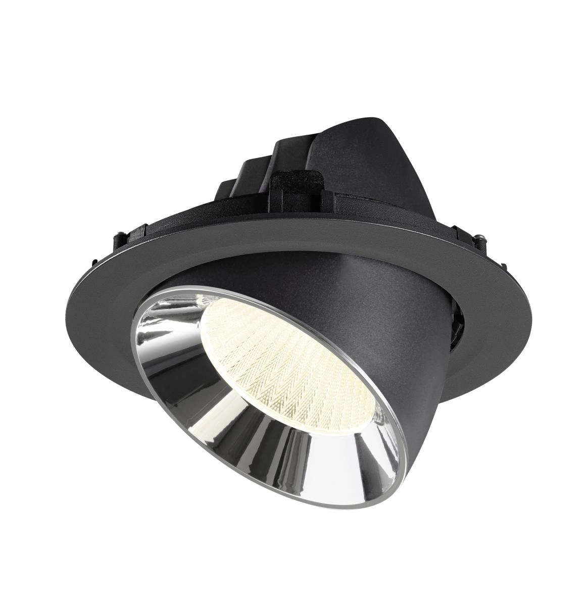 Einbau-Strahler Numinos Gimble XL schwarz/chrom 4000K - 40gr SLV 4024163308496