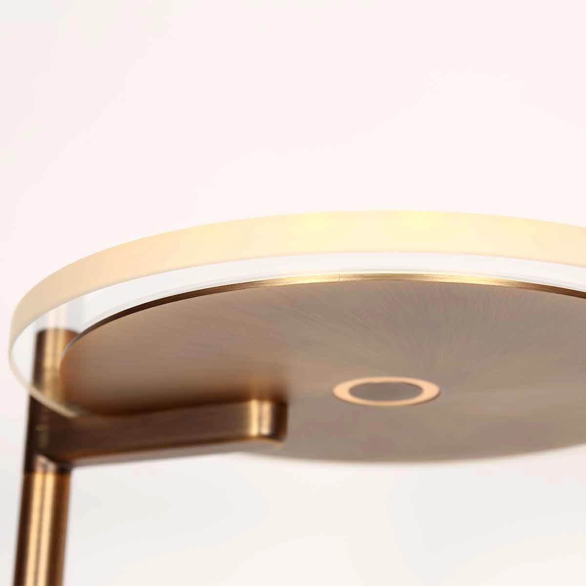 Leselampe 2-flammig Turound Design Bronze Steinhauer 8712746170993